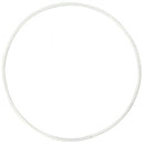 metalen draadring 2 mm wit 10 cm 10 stuks