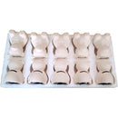 spaarpot beer 9 cm wit