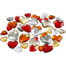 strasstenen harmonie 6x9x12mm harten rood 360 stuks