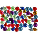 strasstenen druppel/rond 5x5mm 15gr