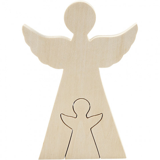 2in1 Figuren engel 7,8+20 cm x 4,5+14,3 cm x 2 cm