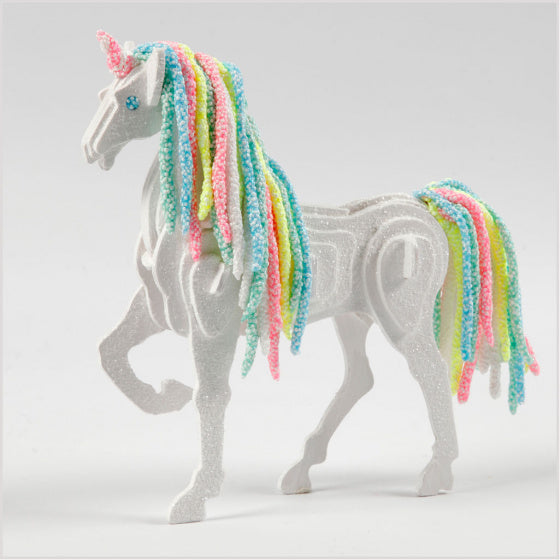 3D Houten constructie set paard 18 x 4,5 x 16 cm