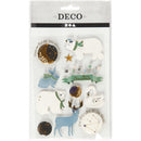 3D stickers poolsfeer 10-40 x 15-60 x 7 mm 11 stuks