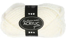 acrylgaren crème 35 m. 50 gram
