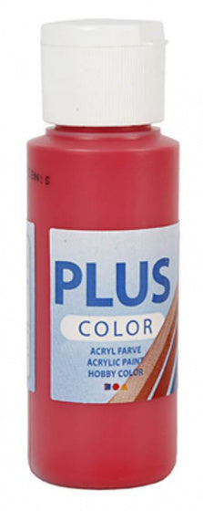 Plus Color Acrylverf Berry Red, 60ml