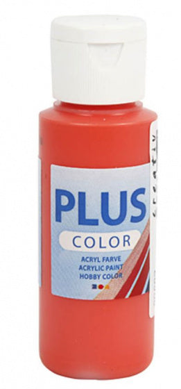 acrylverf Plus Color 60 ml briljant rood
