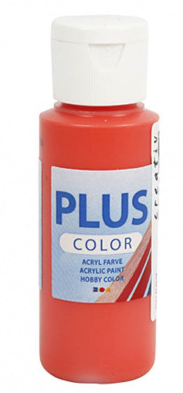 acrylverf Plus Color 60 ml briljant rood