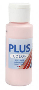 Plus Color Acrylverf, Soft Pink, 60ml
