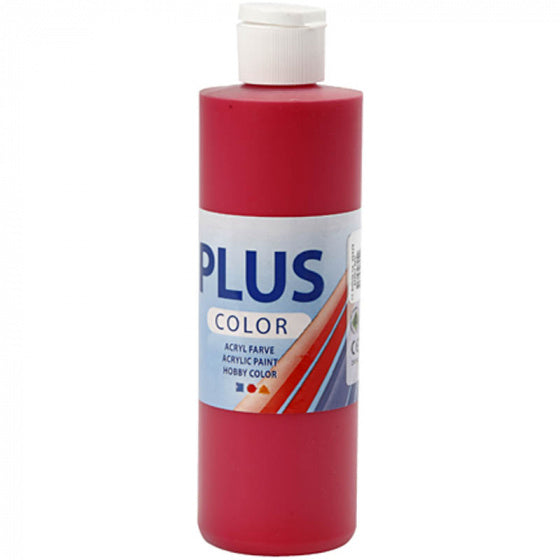 acrylverf 'Plus Color' bessenrood 250ml