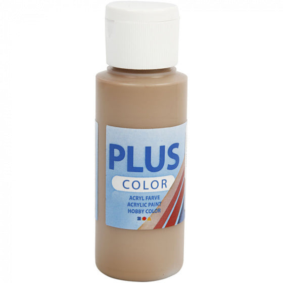 acrylverf 'Plus Color' lichtbruin 60ml