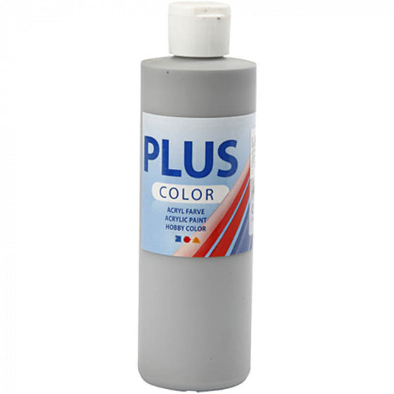 acrylverf 'Plus Color' regen grijs 250ml