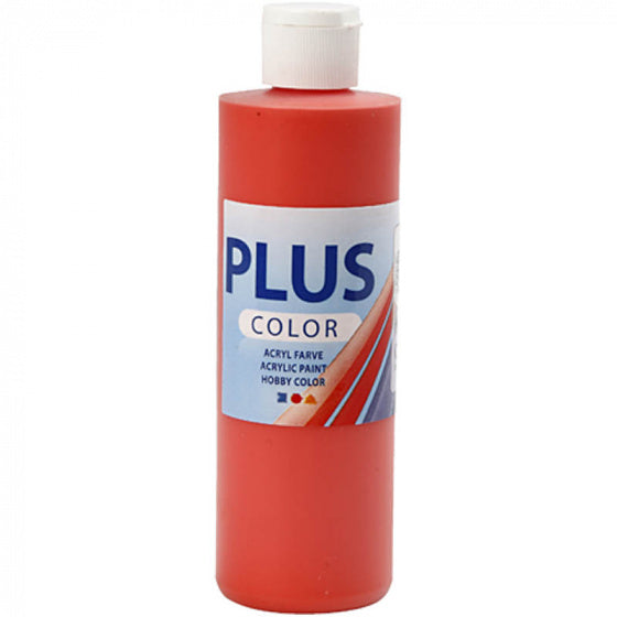 acrylverf 'Plus Color' rood 250ml