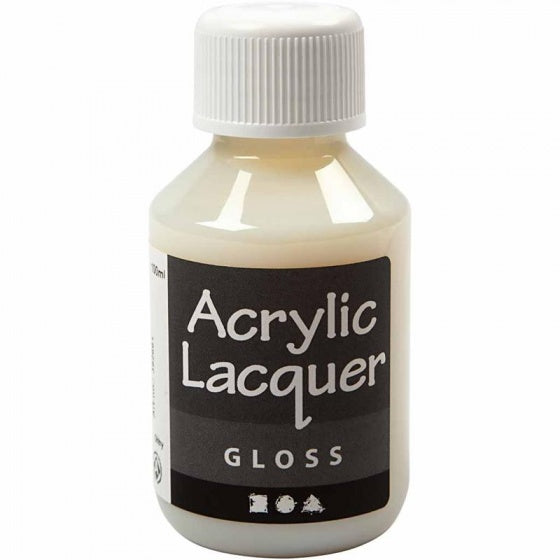 acrylvernis 100 ml transparant, glanzend