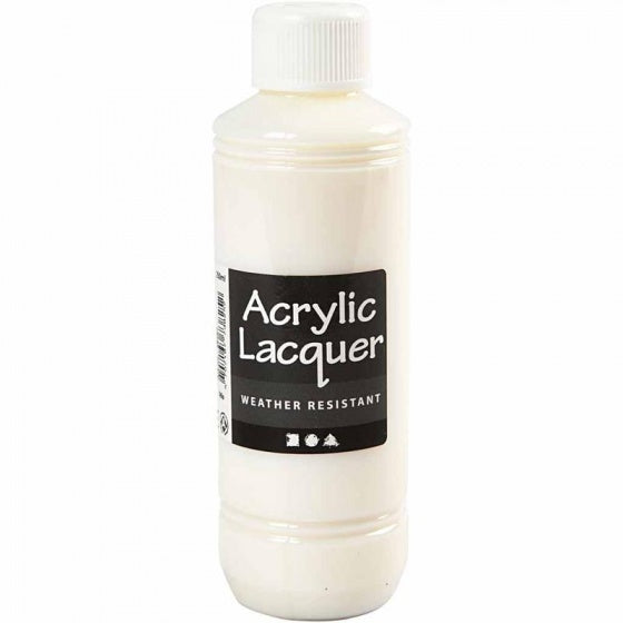 acrylvernis 250 ml transparant, weerbestendig