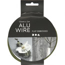 aluminiumdraad 2 m plat 1,5 cm groen