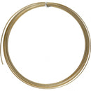 aluminiumdraad 4,5 m plat 3,5 cm goud