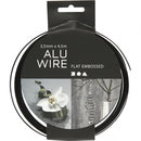 aluminiumdraad 4,5 m plat 3,5 cm zwart