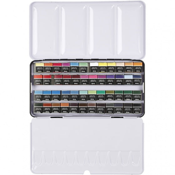 Art Aqua aquarelverfset 49-delig multicolor