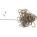 balletjesketting 3 m zilver 1,5 mm