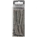 balletjesketting 3 m zilver 1,5 mm