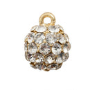 bedel 11 mm rond goud