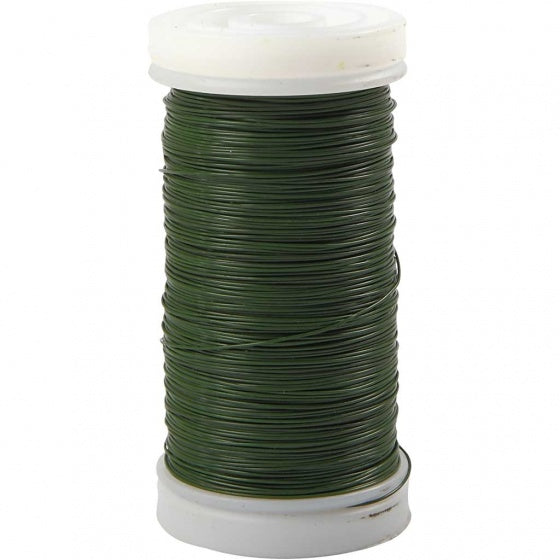 bloemendraad 160 m 0,3 mm groen