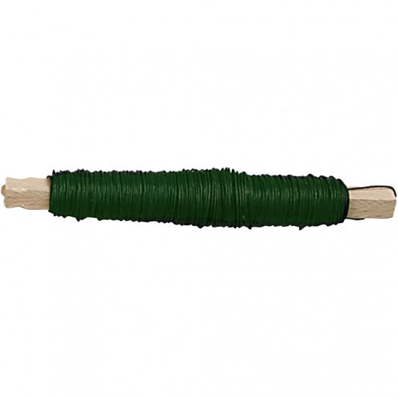 bloemendraad 50 m 0,5 mm groen