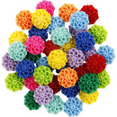 bloemenkralen 15x8 mm multicolor 250 stuks