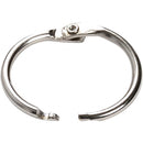 boekbindersring 19 mm 10 stuks zilver