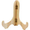 bordhouder 17 x 12 cm grenenhout blank