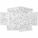 borduurblad Motieven karton 17 x 24 wit 40 stuks