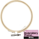 Borduurframe Hout, Ø 10cm