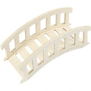 brug hout 15 x 6 x 7 cm blank per stuk