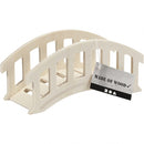 brug hout 15 x 6 x 7 cm blank per stuk