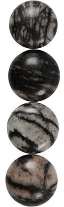 cabochons Snowflake rond 14 mm multicolor 4 stuks