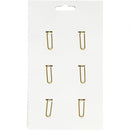 clips cactus goud 40 x 30 mm 6 stuks