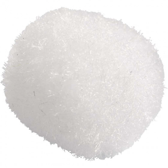 decoratiepom-poms 1,5 cm wit 200 stuks
