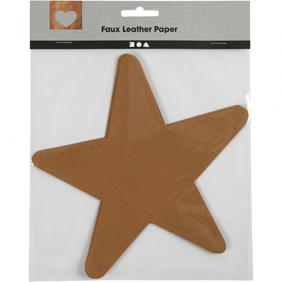 decoratiester 17 cm latex bruin 4 stuks