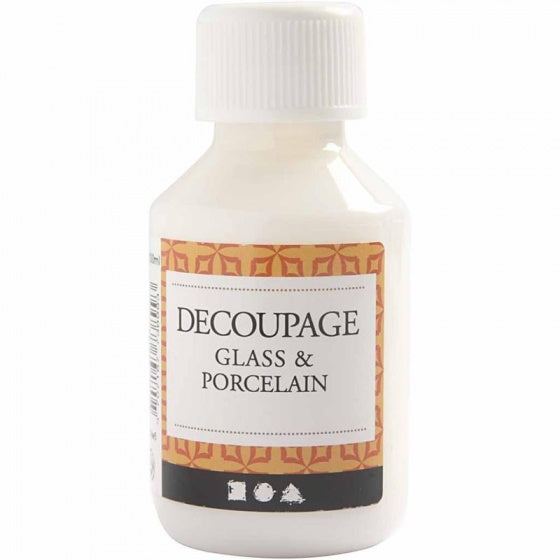 decoupage lijmlak glas/porselein 100 ml