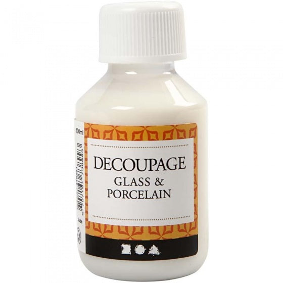 decoupage lijmlak glas/porselein 100 ml
