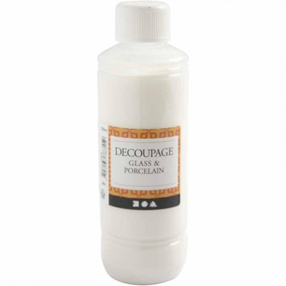 decoupage lijmlak glas/porselein 250 ml