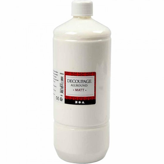 decoupage lijmlak mat 1000 ml