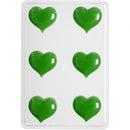 Drijfkaarsen gietvorm set 5-delig transparant