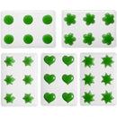 Drijfkaarsen gietvorm set 5-delig transparant