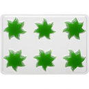 Drijfkaarsen gietvorm set 5-delig transparant