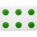 Drijfkaarsen gietvorm set 5-delig transparant