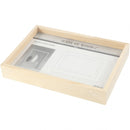 dubbelzijdige lijst hout 22,1 x 30,8 cm