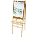 dubbelzijdige tekenezel grenen 134x58 cm