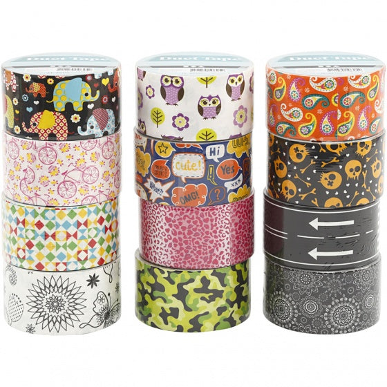 ducttape patronen 48 mm x 12 meter 12 rollen