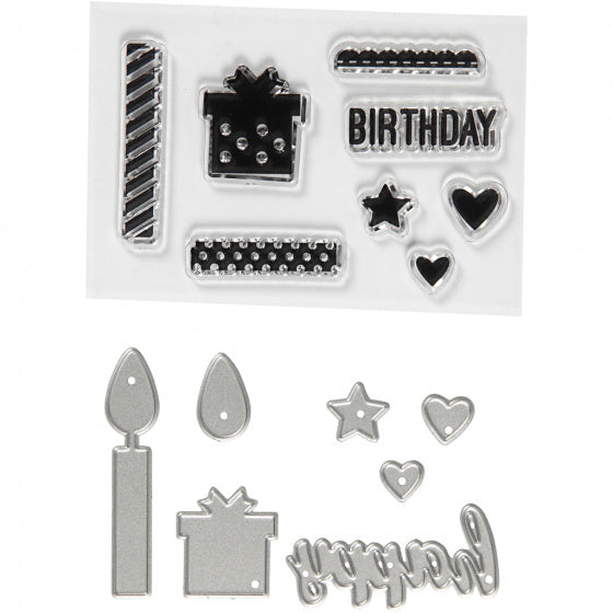 embossing folders, stempels en snijmallen 10 x 70 mm